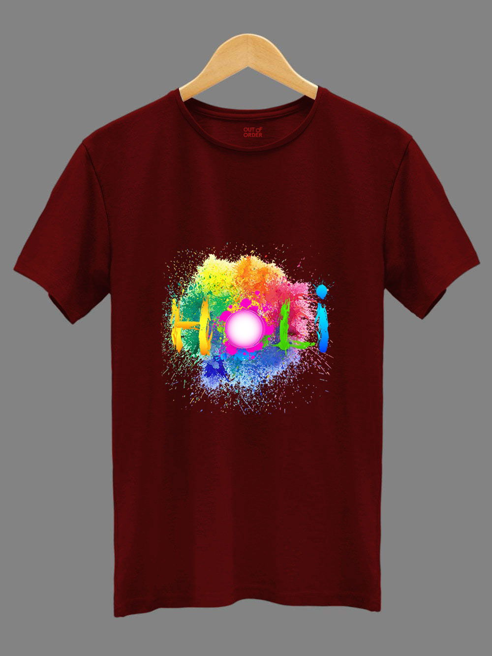 Swara Holi Special Unisex Cotton Holli Special Tshirt Wholesale Shop In Surat
